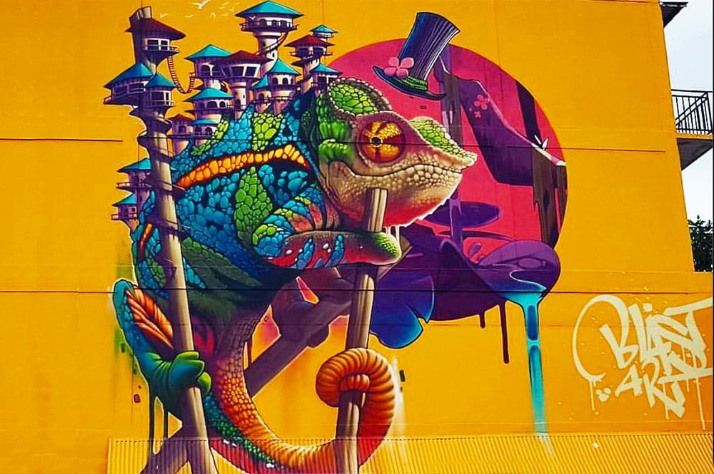 Le caméléon endormi (Kalouf et Romain Lardanchet)